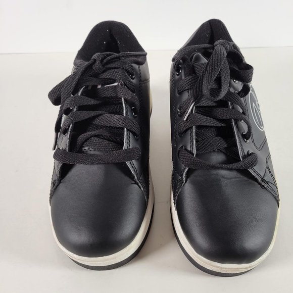 HEELYS Black Low Wheeled Heeled Shoe Unisex Kids Size 3 - Picture 9 of 11